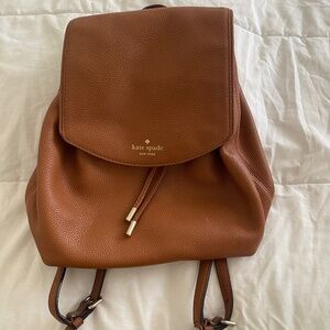 Brown Kate spade backpack